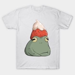 Strawberries and Cream Froggy T-Shirt